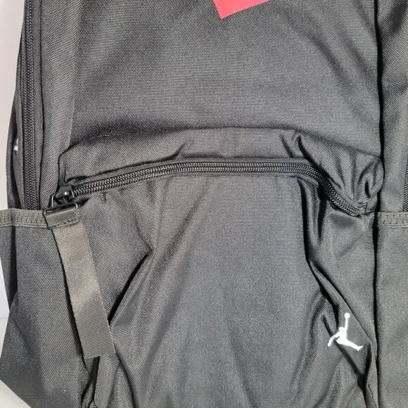 Nike Air Jordan Jumpman Backpack Logo Black Size L 9A0505-023 13" Laptop Pouch